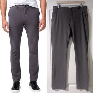 NWT Good Man Brand | Flex Pro Jersey Forward 5 Pocket Pant In Magnet Grey (33W)